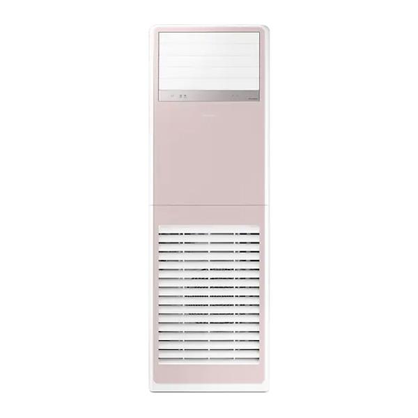 비스포크 스탠드형 인버터 중대형 냉난방기 30평형 핑크 380V 삼상