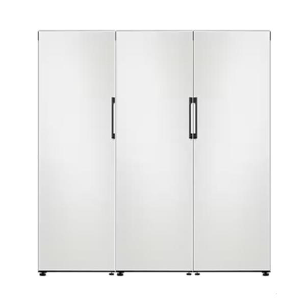 [삼성] 비스포크 1도어 냉동고+냉장고+김치냉장고 글램화이트